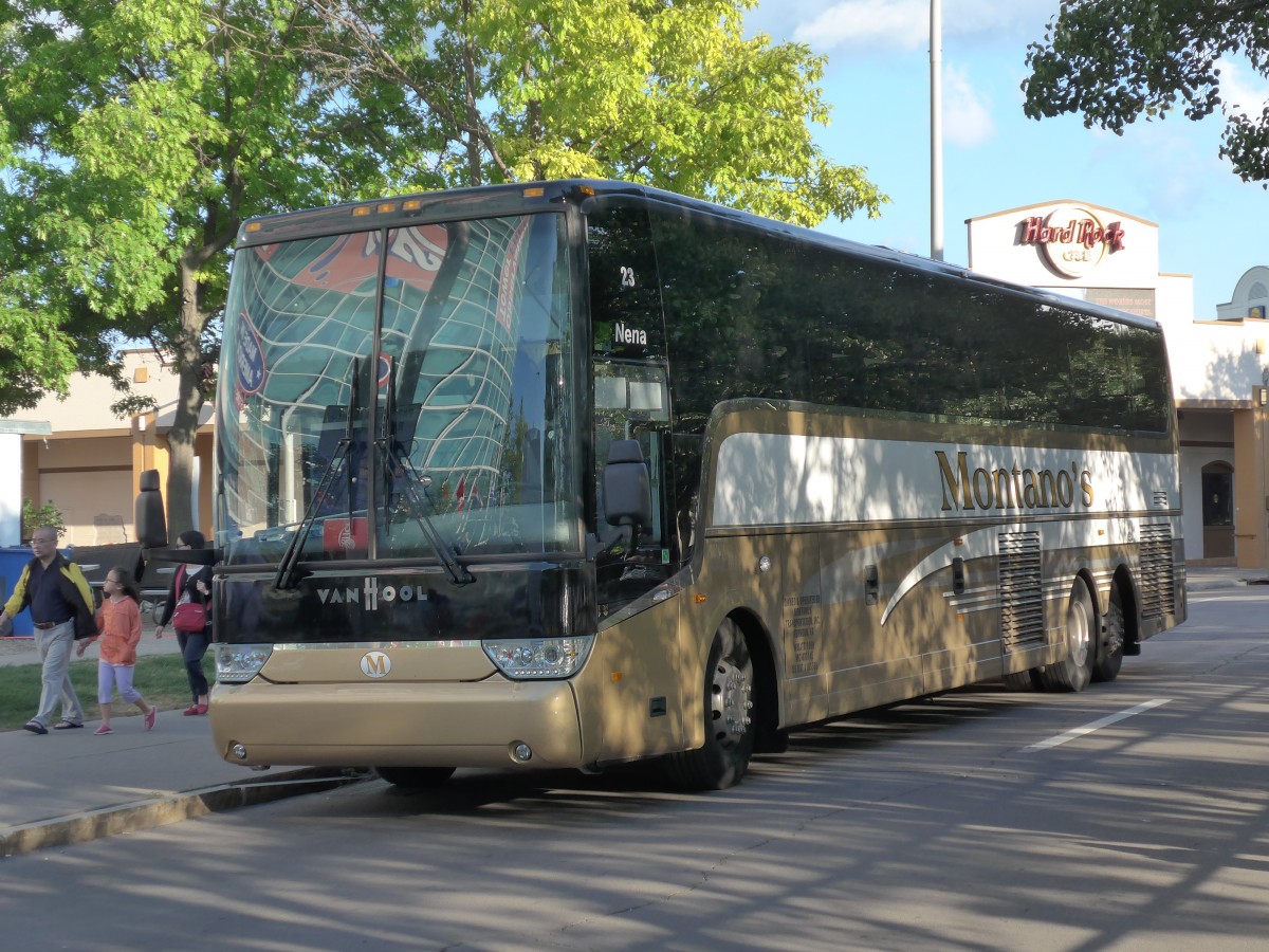 (152'832) - Montano's, Herndon - Nr. 23/105 47P - Van Hool am 15. Juli 2014 in Niagara Falls