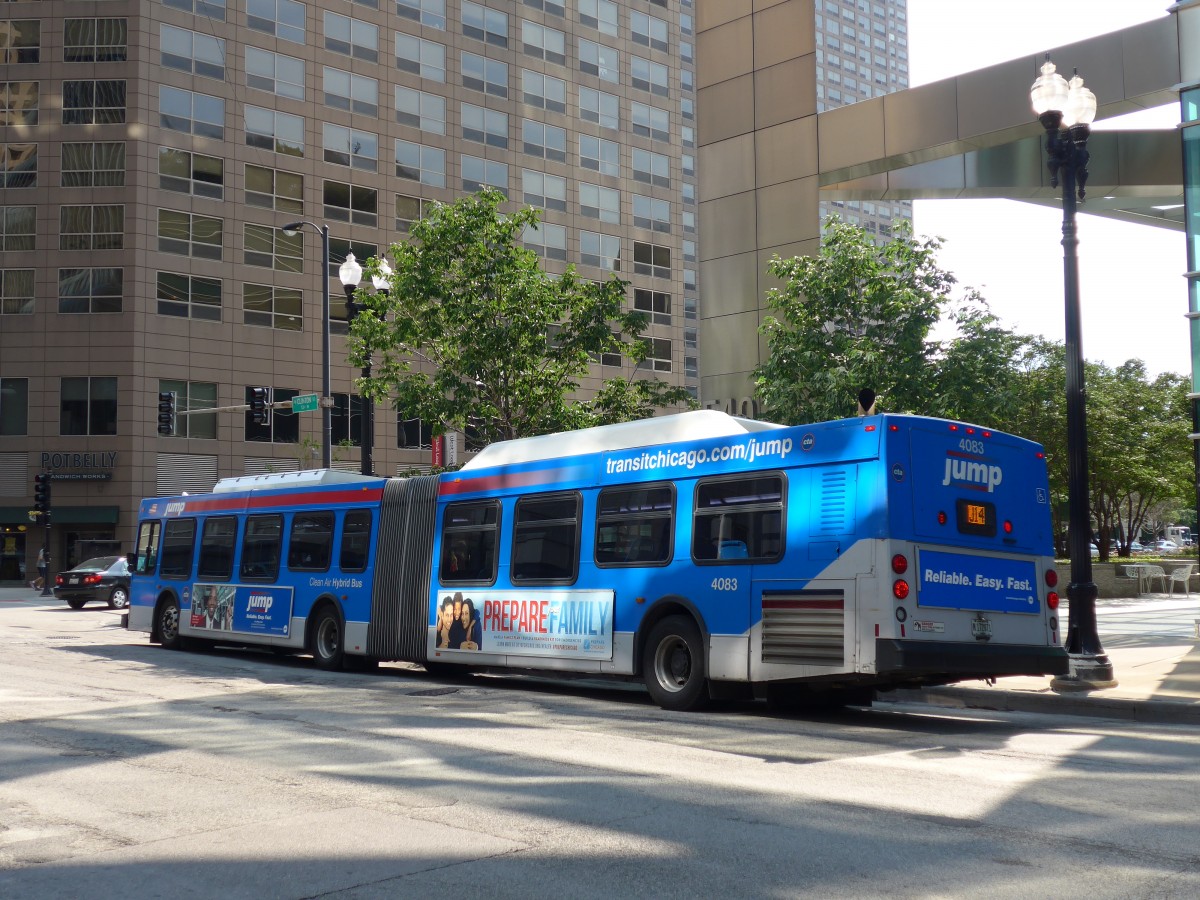 (153'241) - CTA Chicago - Nr. 4083/M 172'871 - New Flyer am 18. Juli 2014 in Chicago