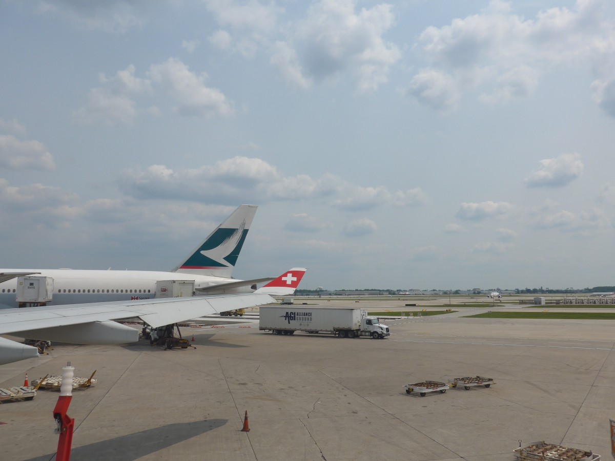 (153'422) - Auf dem Flughafen O'Hare in Chicago am 20. Juli 2014