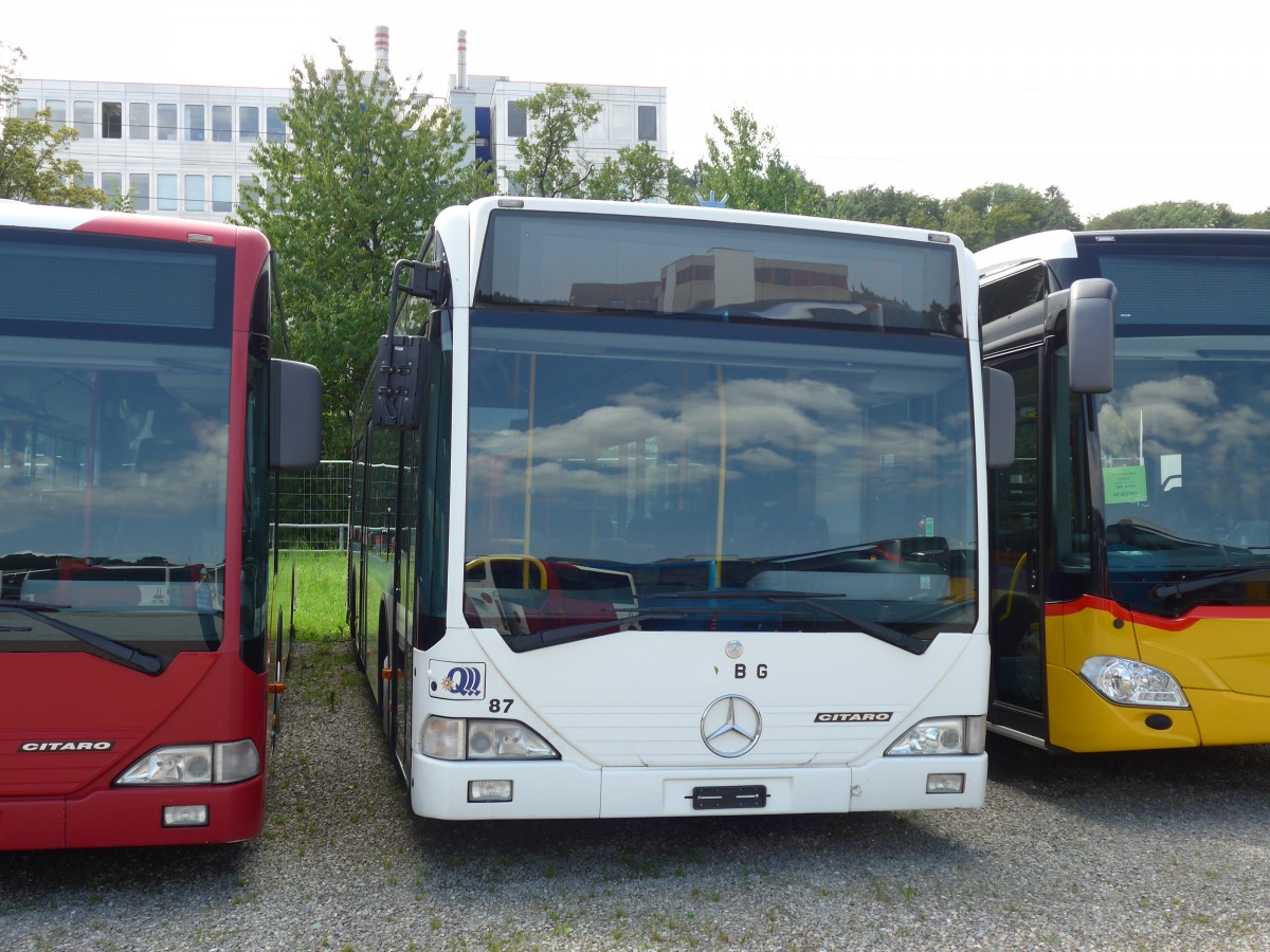 (153'635) - Welti-Furrer, Zrich - Nr. 87 - Mercedes am 4. August 2014 in Kloten, EvoBus