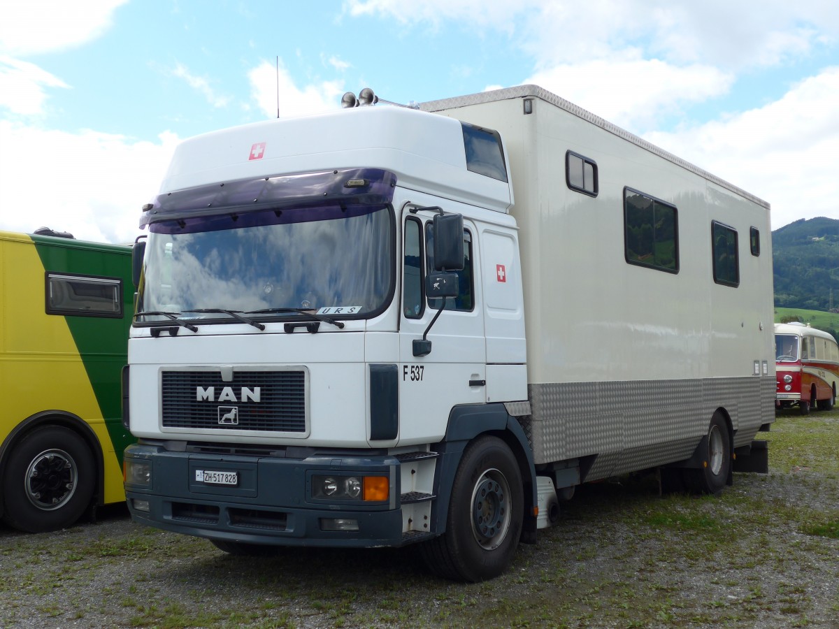 (153'846) - MAN - ZH 517'828 - am 16. August 2014 in Altsttten, Allmendplatz