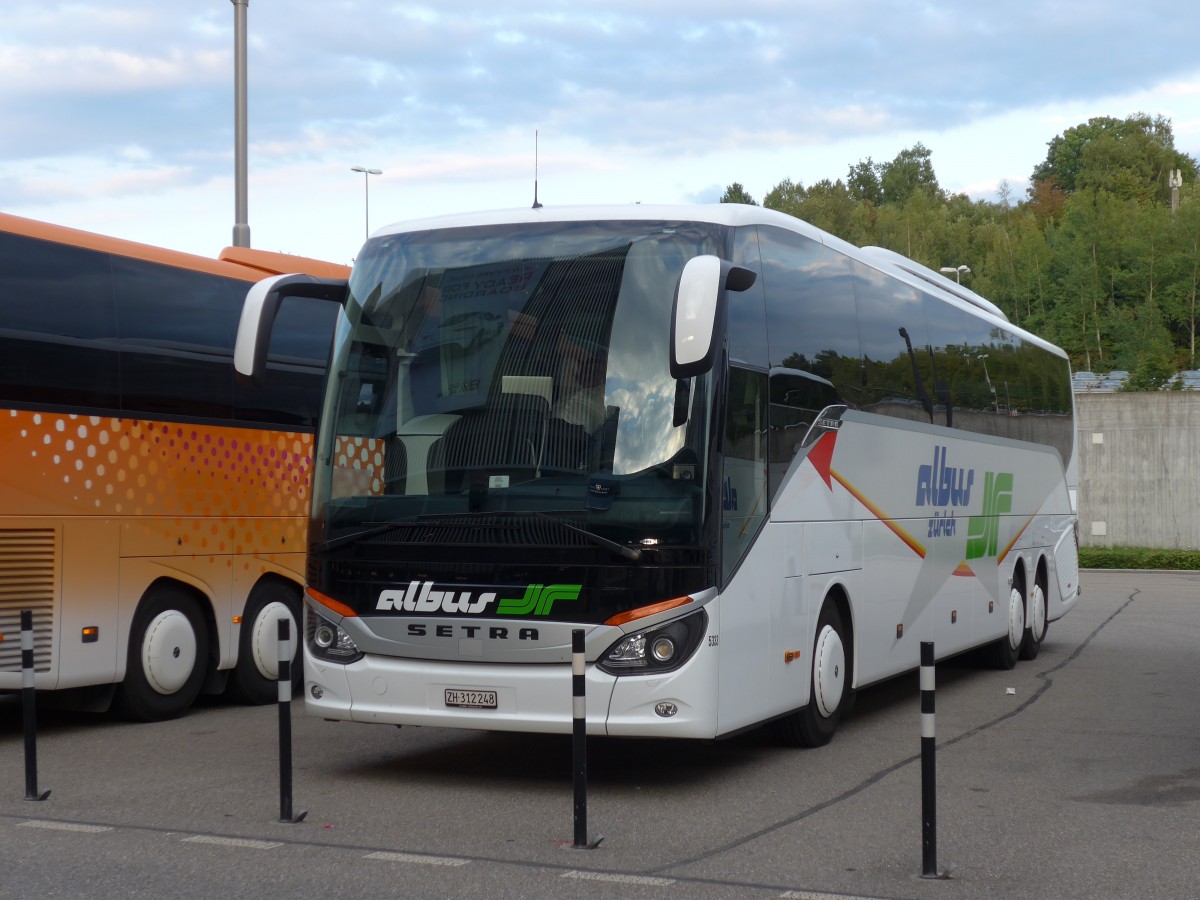 (154'379) - Albus, Zrich - Nr. 5333/ZH 312'248 - Setra am 21. August 2014 in Zrich, Flughafen