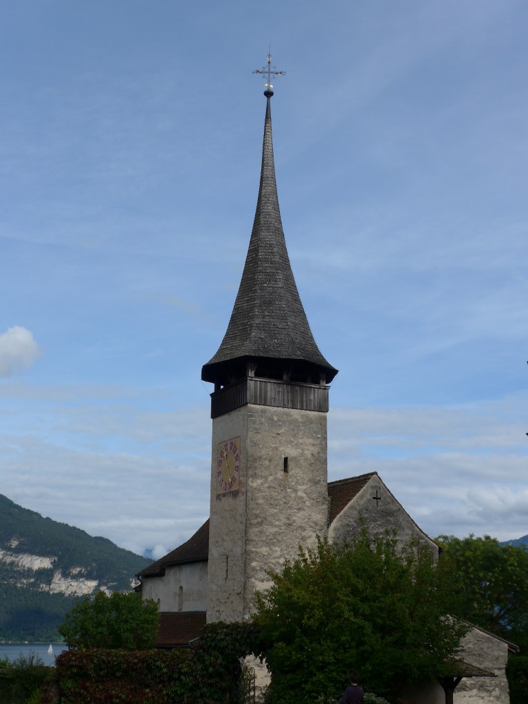 (154'434) - Schlosskirche Spiez am 24. August 2014