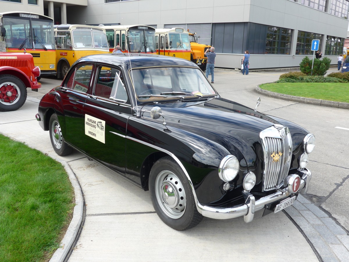 (154'510) - Feuerwehr, Menziken - AG 16'630 - MG am 30. August 2014 in Oberkirch, CAMPUS Sursee