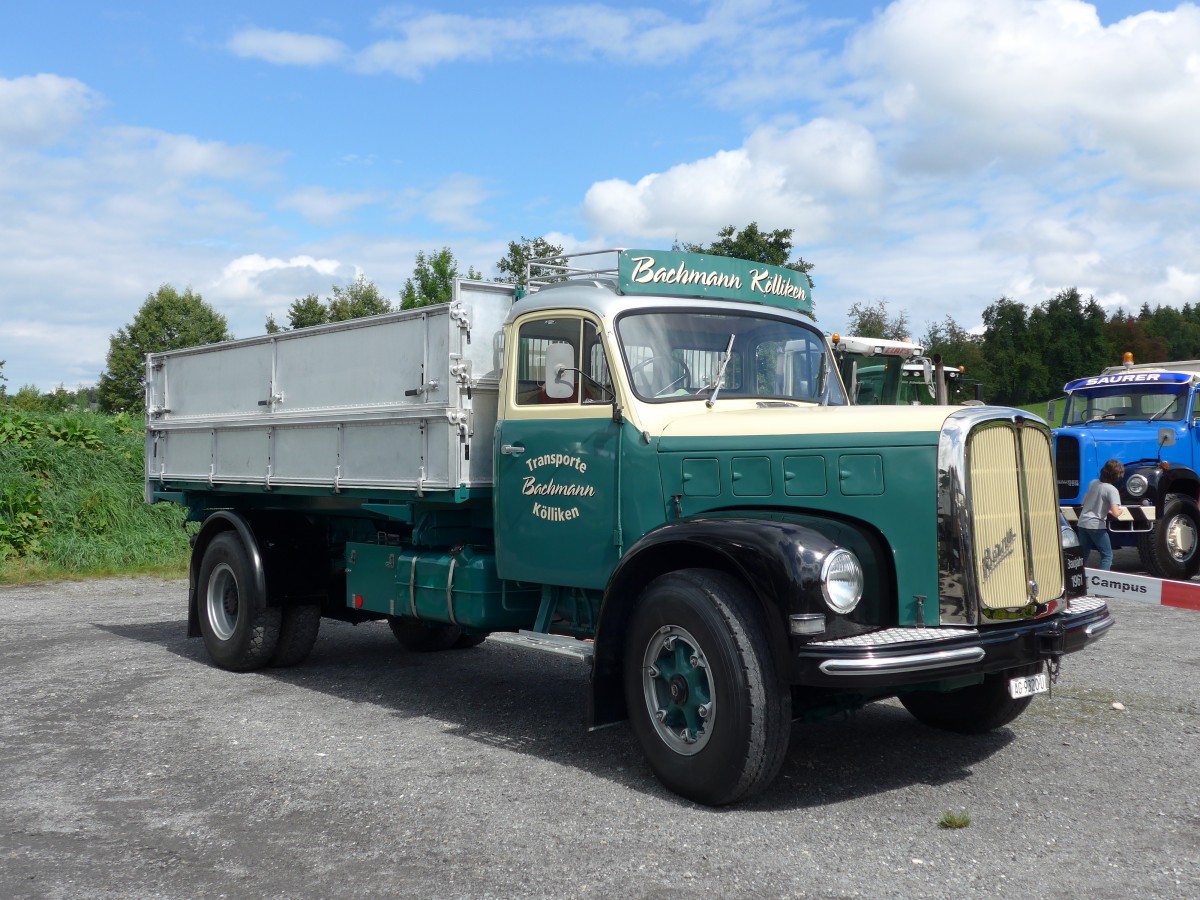(154'543) - Bachmann, Klliken - AG 9320 U - Berna am 30. August 2014 in Oberkirch, CAMPUS Sursee