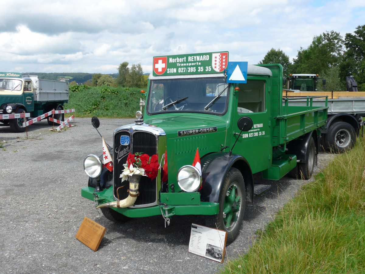 (154'545) - Reynard, Sion - Saurer am 30. August 2014 in Oberkirch, CAMPUS Sursee
