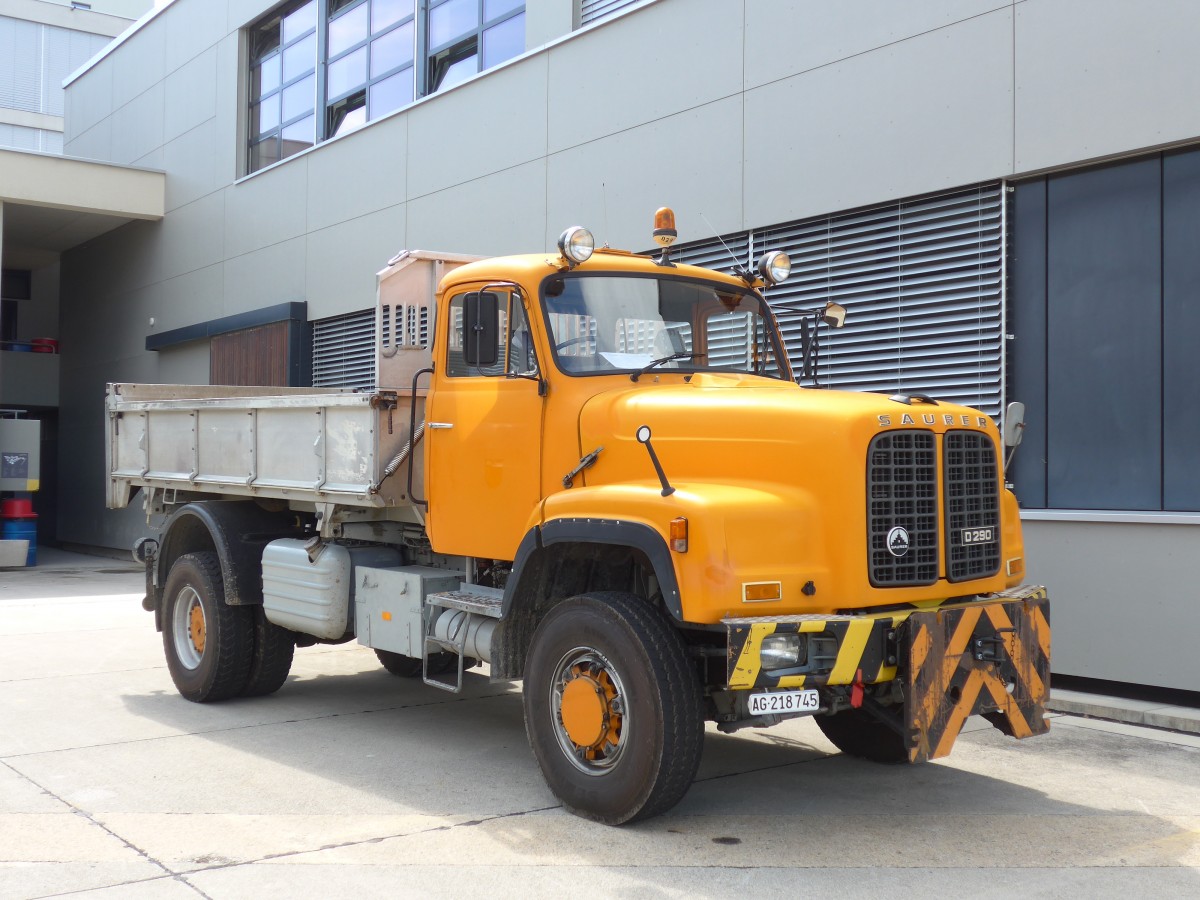 (154'583) - Saurer - AG 218'745 - am 30. August 2012 in Oberkirch, CAMPUS Sursee