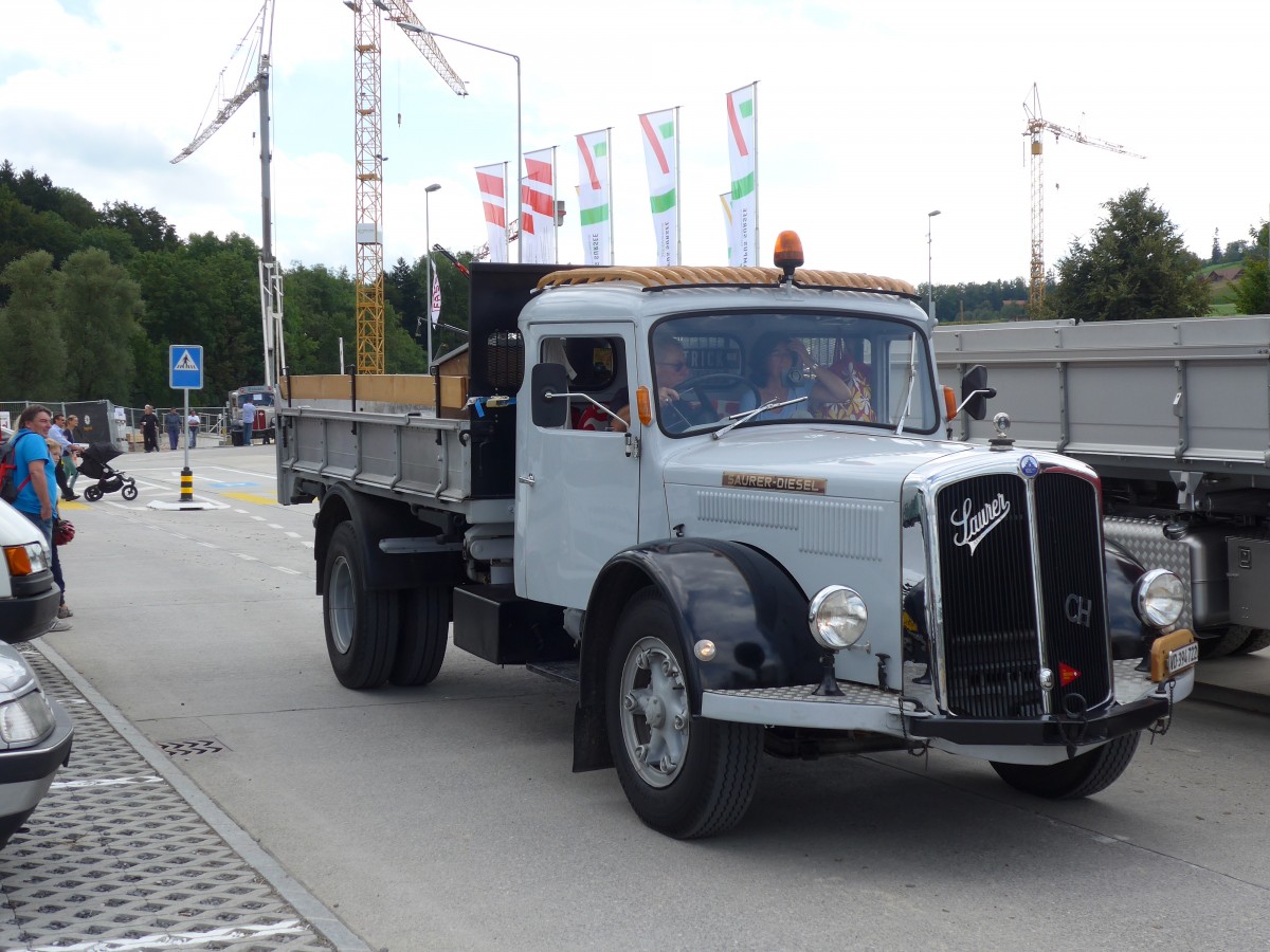 (154'620) - Saurer - VD 394'722 - am 30. August 2014 in Oberkirch, CAMPUS Sursee