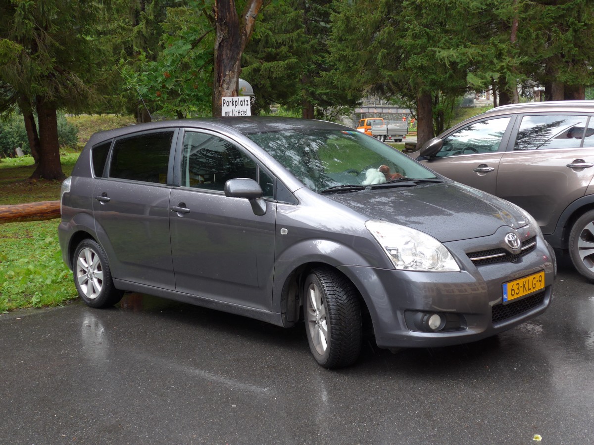 (154'756) - Toyota - 63-KLG-9 - am 1. September 2014 in Gletsch