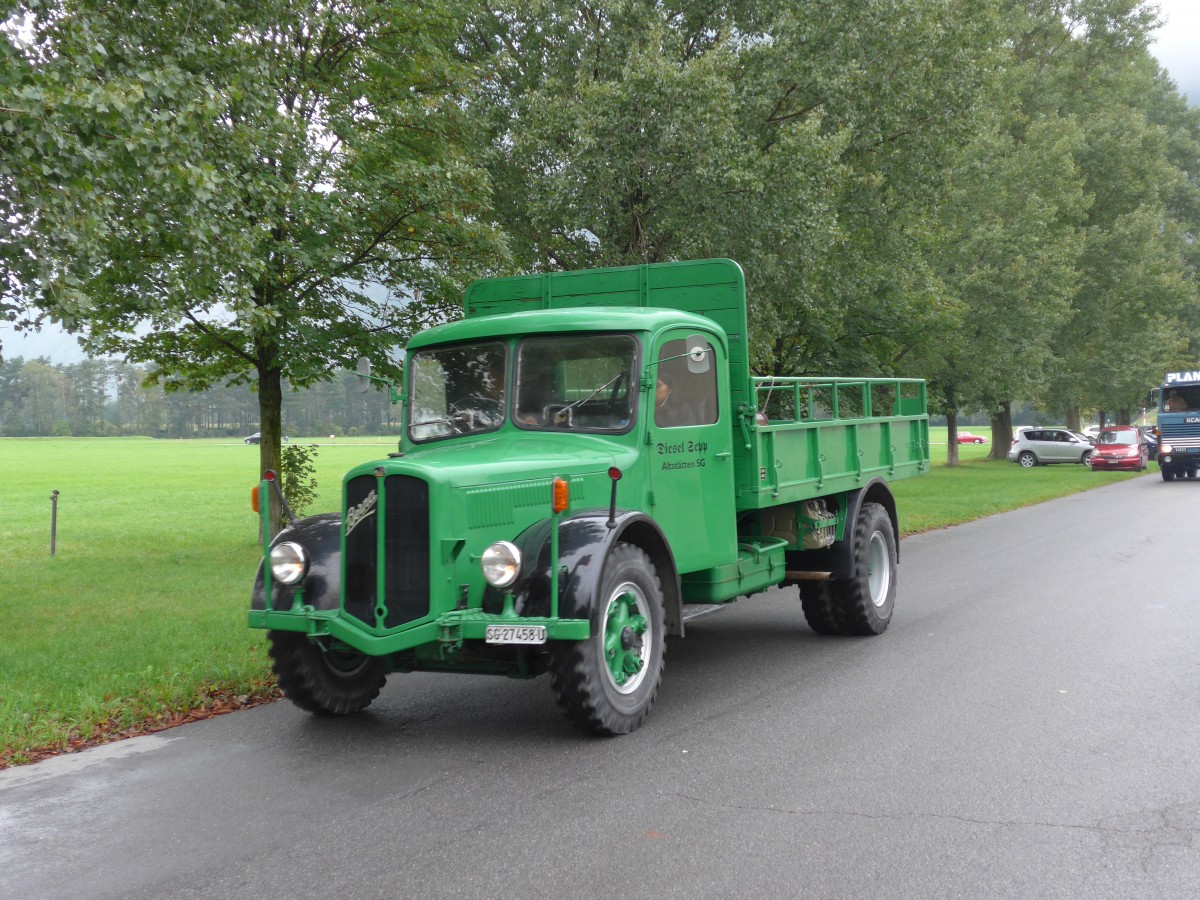 (155'005) - Wespe, Altsttten - SG 27'458 U - Berna am 13. September 2014 in Chur, Waffenplatz