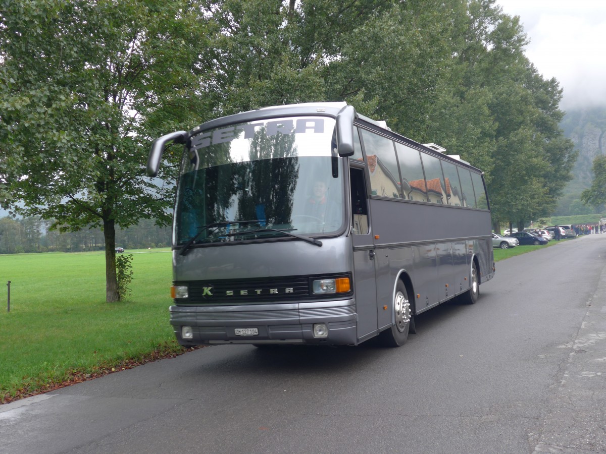 (155'089) - Felix, Gattikon - ZH 127'104 - Setra am 13. September 2014 in Chur, Waffenplatz