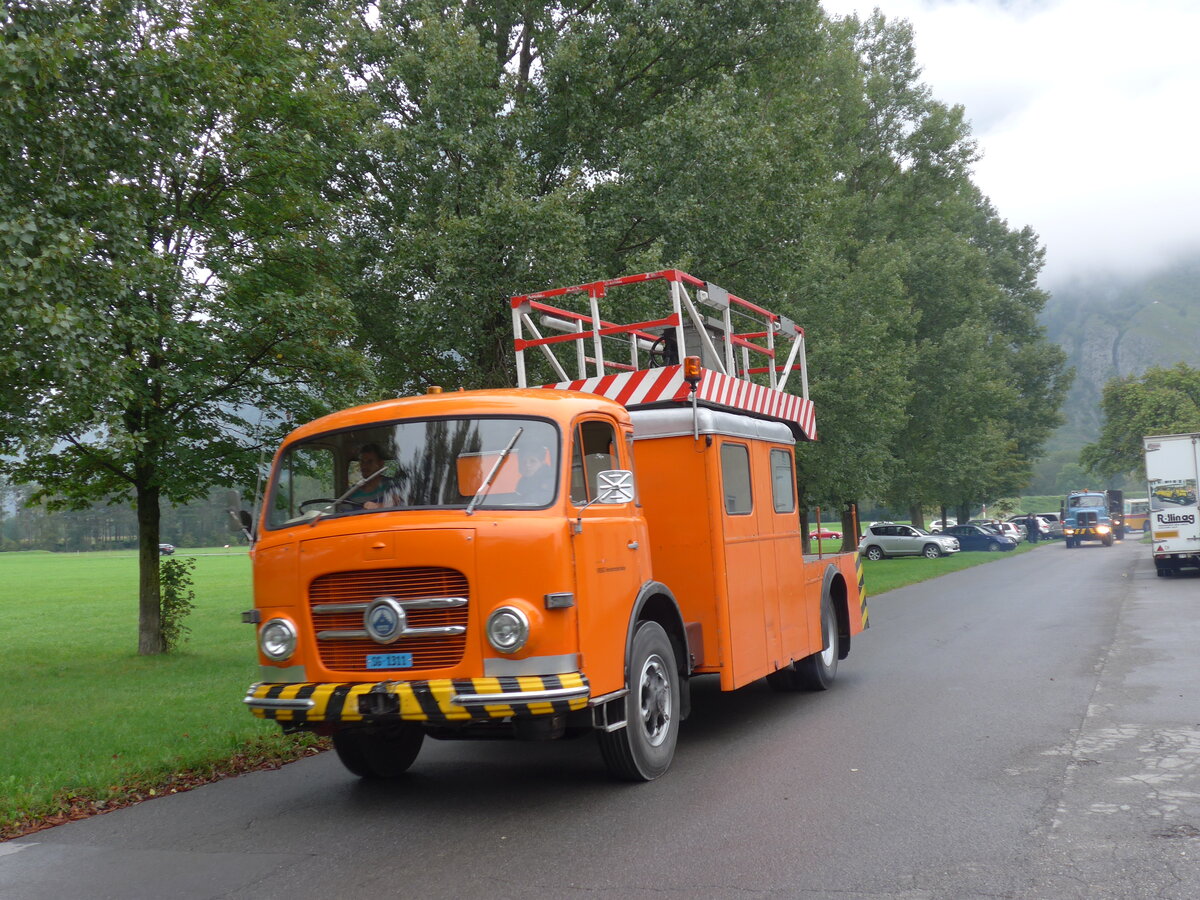 (155'097) - VBSG St. Gallen - SG 1311 - Saurer am 13. September 2014 in Chur, Waffenplatz