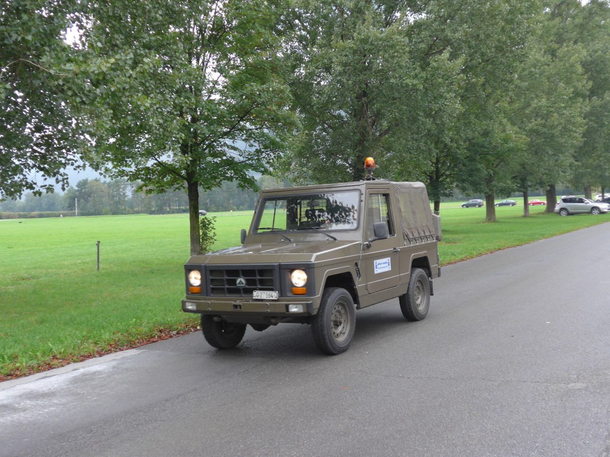 (155'114) - Saurer - SG 27'864 U - am 13. September 2014 in Chur, Waffenplatz