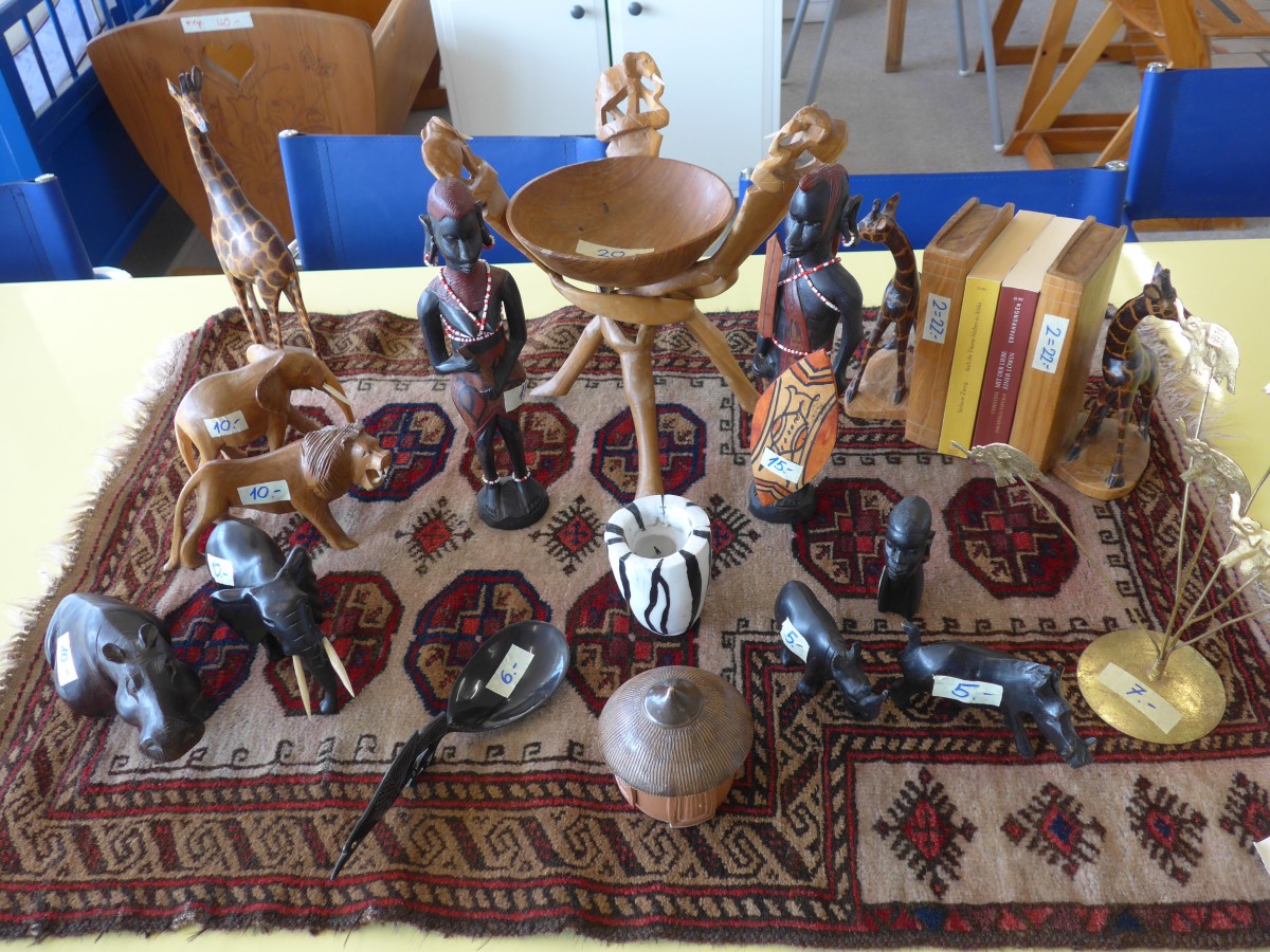 (155'380) - Afrikanische Verkaufsaustellung am 26. September 2014 im BrockiShop