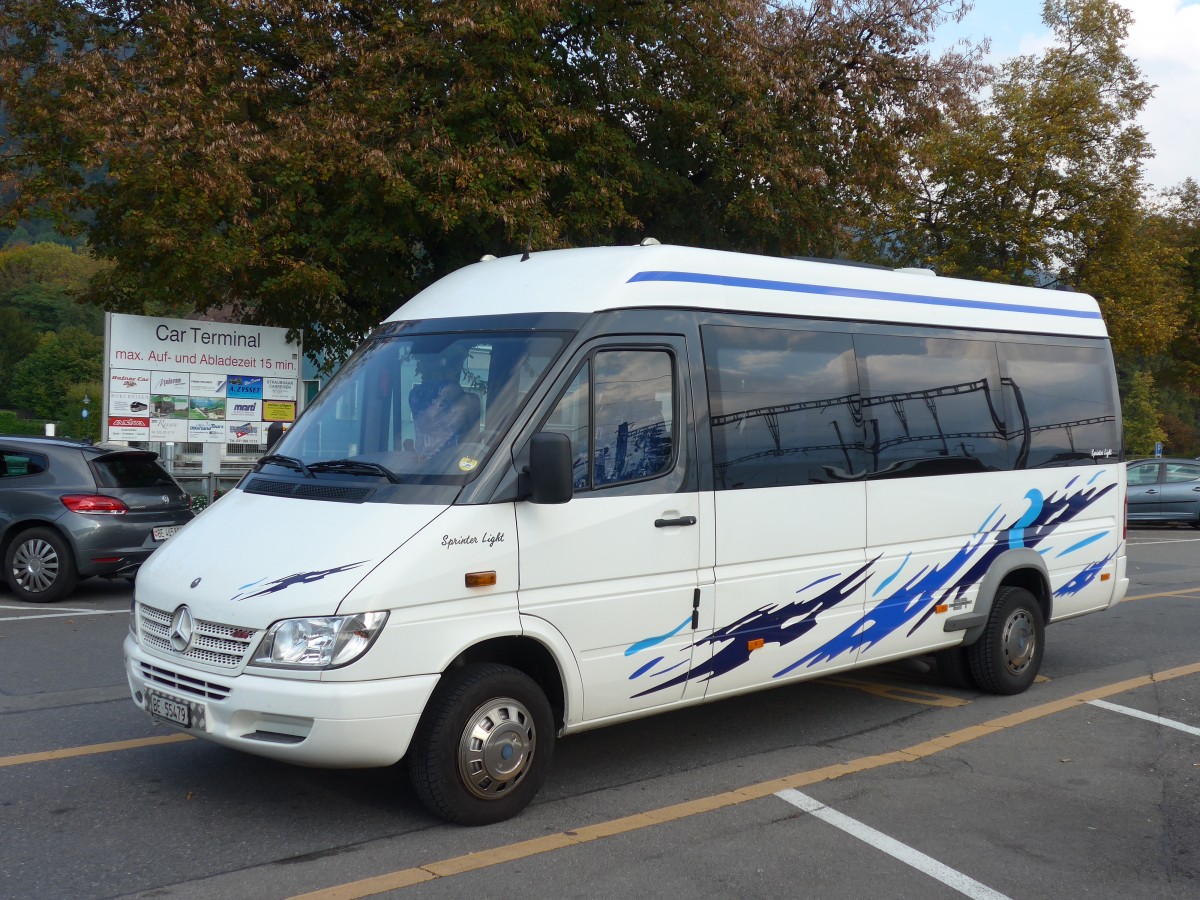 (155'446) - von Aesch, Grossaffoltern - BE 55'479 - Mercedes am 4. Oktober 2014 in Thun, CarTerminal