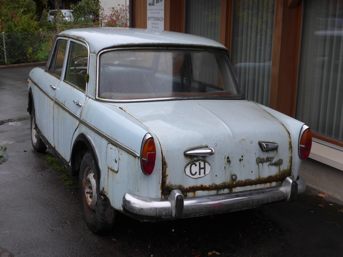 (155'769) - Alter Fiat am 13. Oktober 2014 in Wimmis