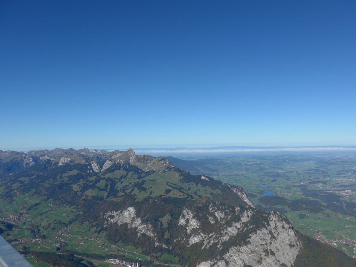(155'825) - Aussicht vom Niesen am 19. Oktober 2014