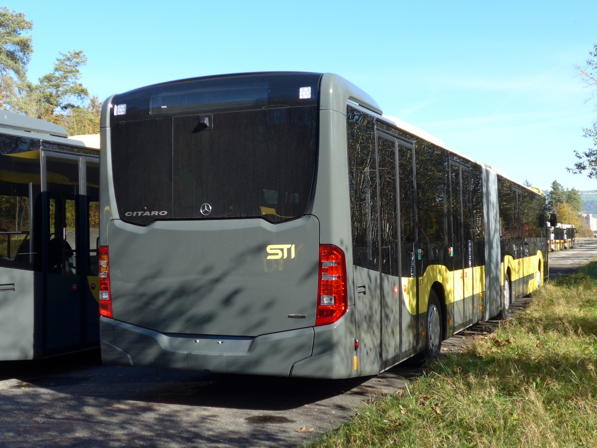 (156'398) - STI Thun - Nr. 173 - Mercedes am 1. November 2014 in Thun, Waffenplatz