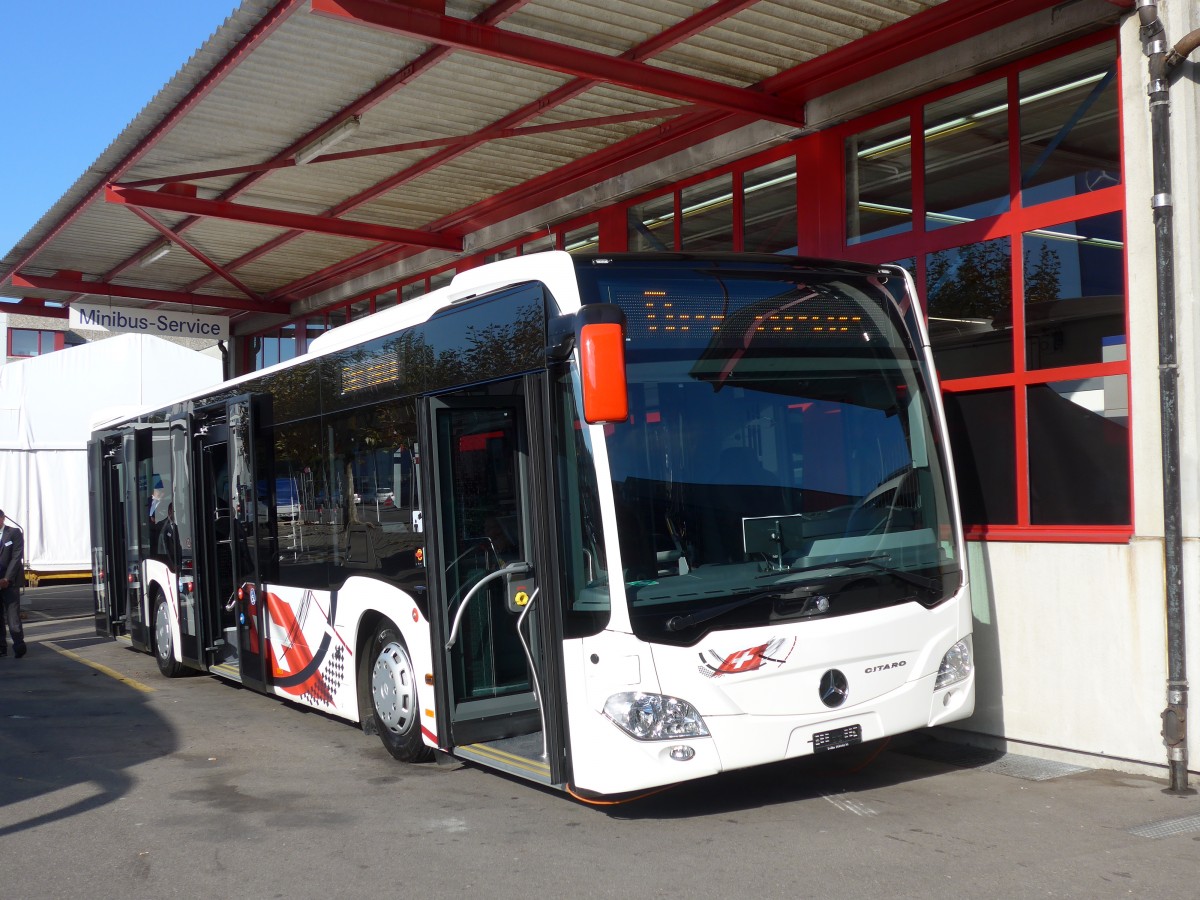 (156'436) - EvoBus, Kloten - Mercedes am 7. November 2014 in Kloten, EvoBus