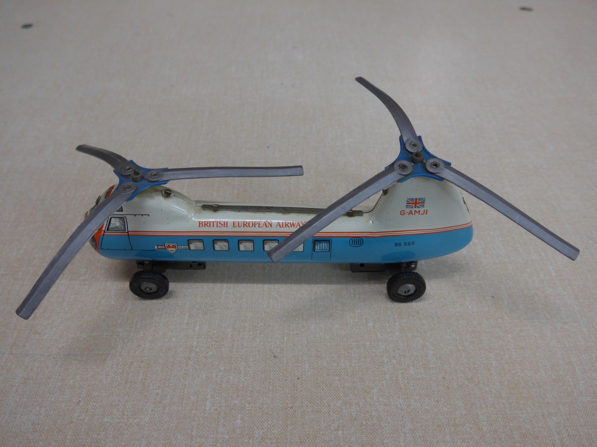 (156'518) - British European Airways - G-AMJI - Blechhelikopter am 13. November 2014 im BrockiShop