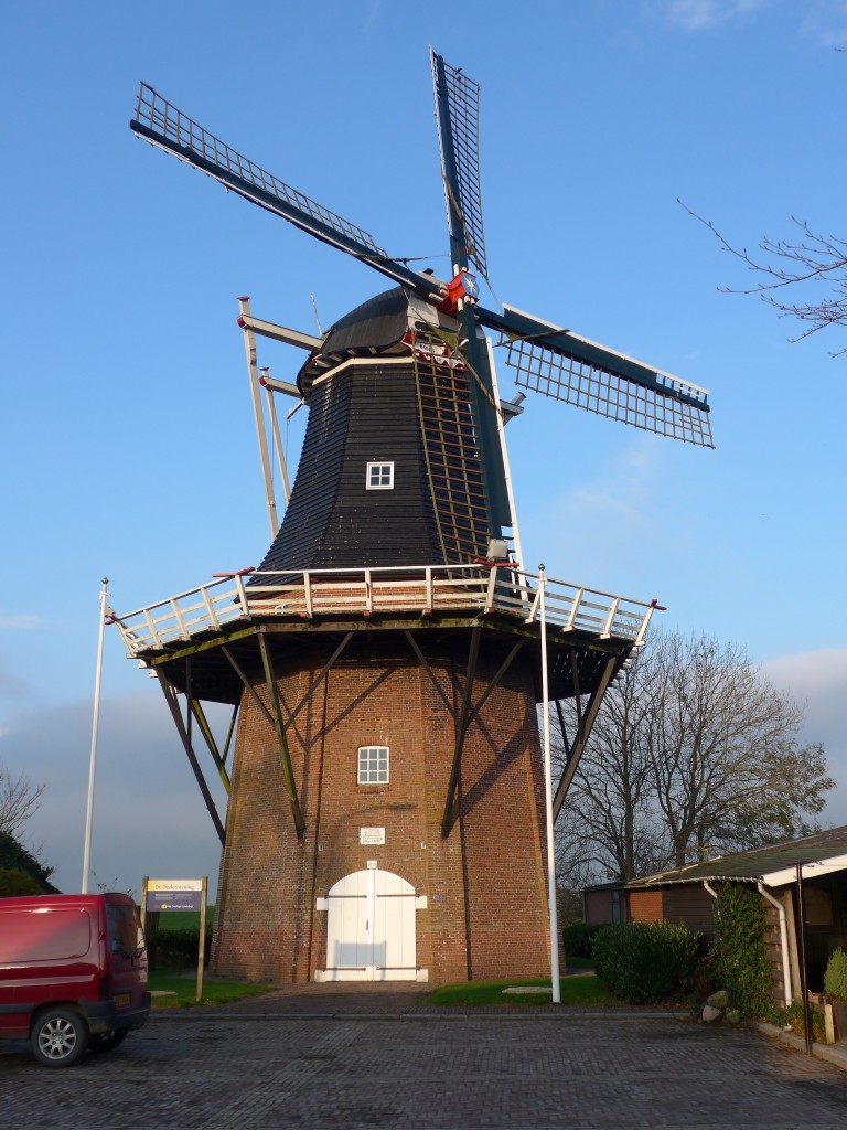 (156'868) - Windmhle am 19. November 2014 in Vierhuizen