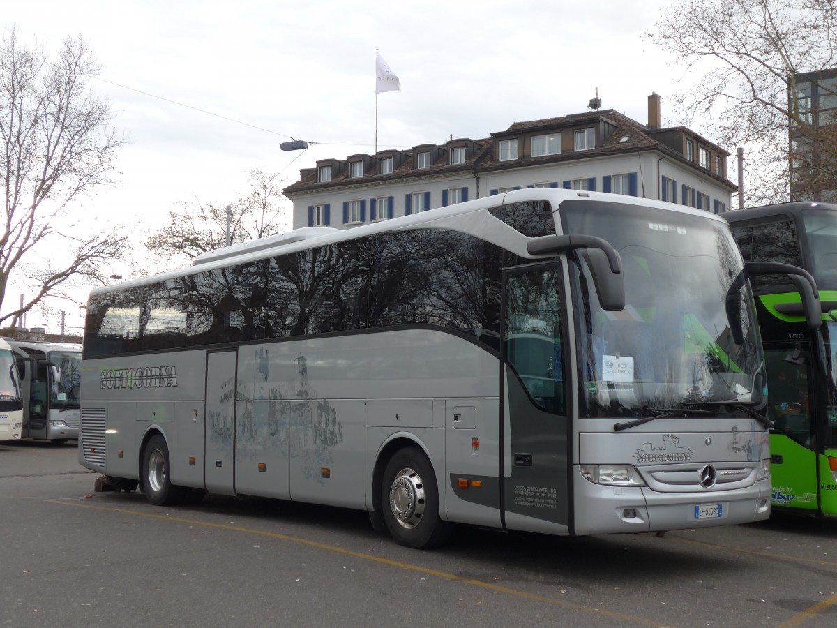 (157'748) - Aus Italien: Sottocorna, Costa di Mezzate - EP-546 BC - Mercedes am 14. Dezember 2014 in Zrich, Sihlquai