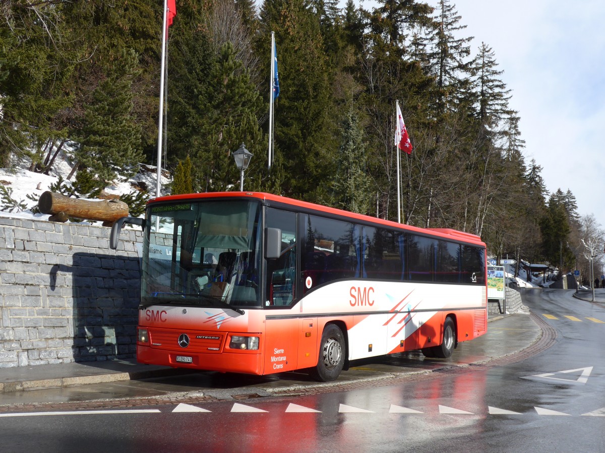 (158'187) - SMC Montana - Nr. 41/VS 290'741 - Mercedes am 4. Januar 2015 in Crans-Montana, Tl Crans