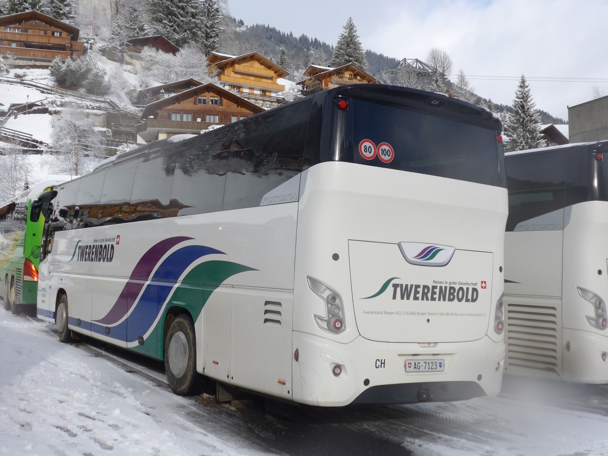 (158'287) - Twerenbold, Baden - Nr. 45/AG 7123 - VDL am 11. Januar 2015 in Adelboden, Mineralquelle