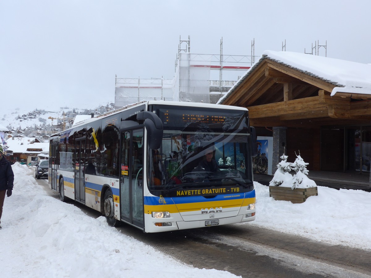 (158'825) - TMR Martigny - Nr. 103/VS 89'944 - MAN am 22. Februar 2015 in Verbier