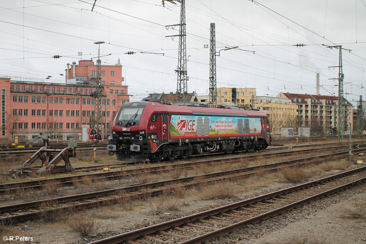 159 247-6 abgestellt im Hauptbahnhof Nürnberg. 03.02.24