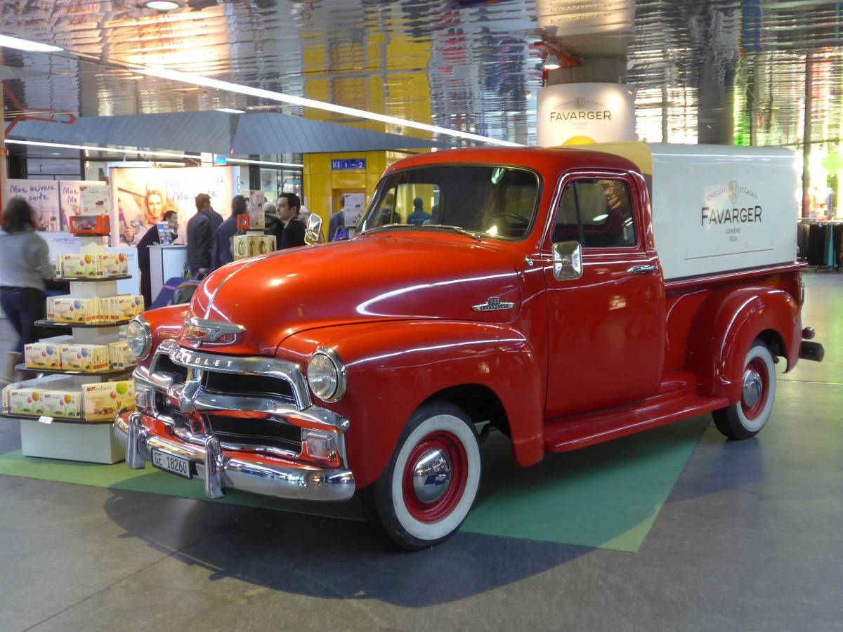 (159'108) - Farvager, Genve - GE 18'260 - Chevrolet am 14. Mrz 2015 in Genve, Aroport