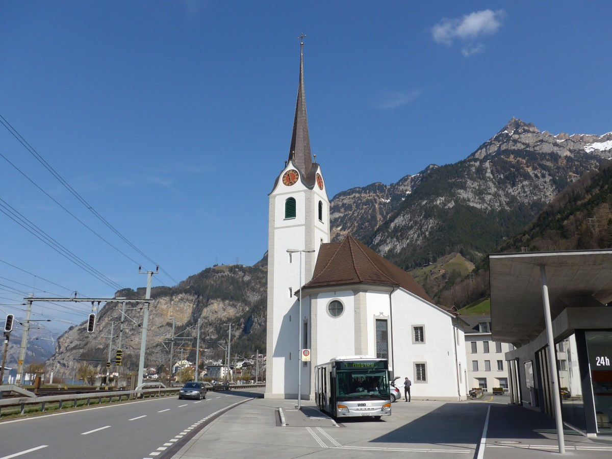 (159'316) - Die Kirche Flelen am 18. Mrz 2015