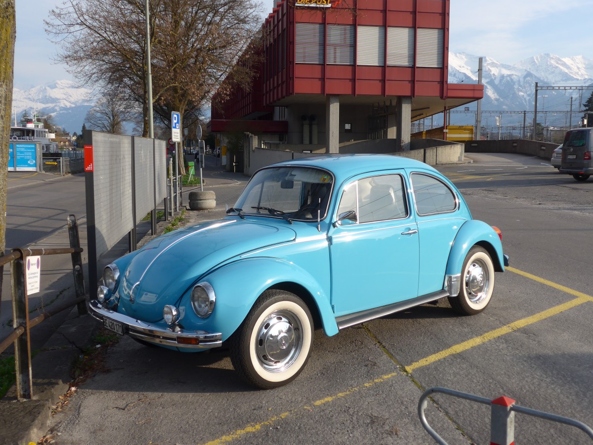 (159'686) - VW-Kfer - BE 420'170 - am 10. April 2015 in Thun, Rosenau