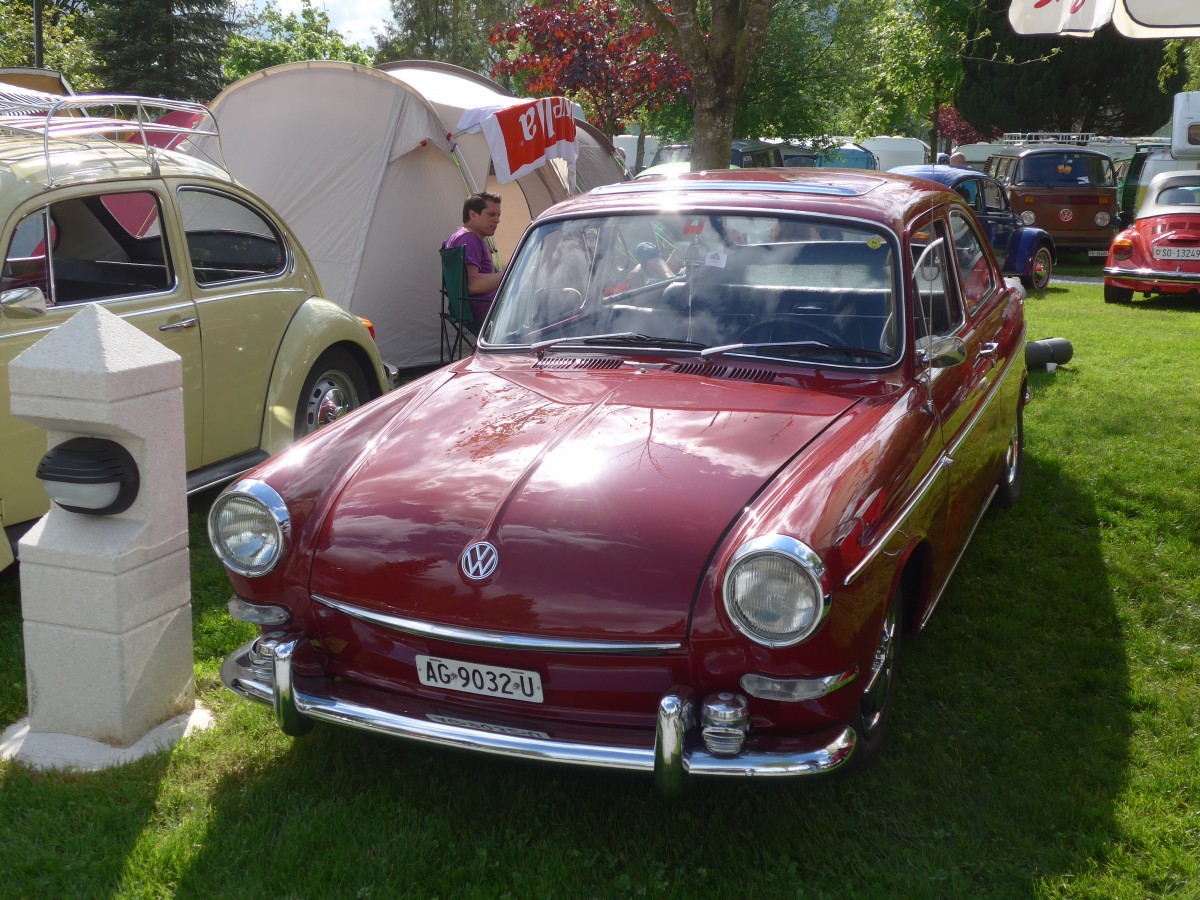 (160'311) - Volkswagen - AG 9032 U - am 9. Mai 2015 in Brienz, Camping Aaregg