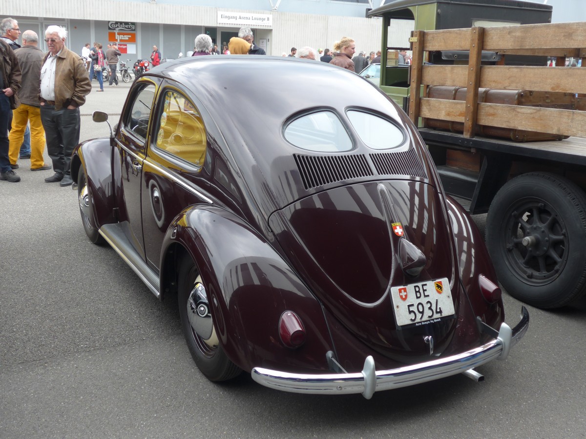 (160'739) - VW-Kfer - BE 5934 - am 23. Mai 2015 in Thun, Arena Thun