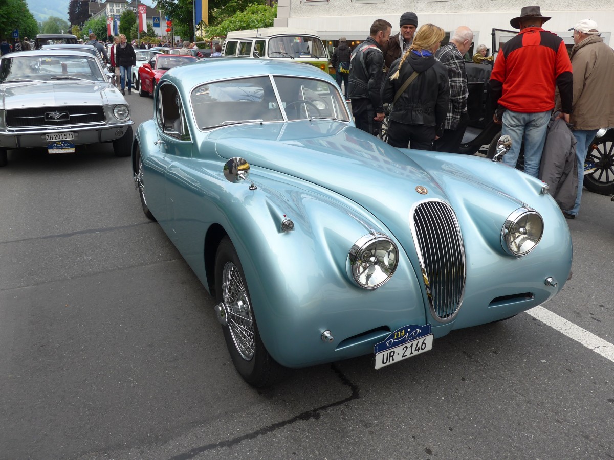 (160'869) - Jaguar - UR 2146 - am 24. Mai 2015 in Sarnen, OiO