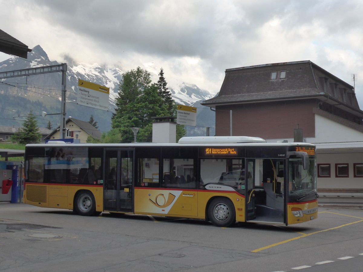 (161'693) - Flck, Brienz - Nr. 6/BE 26'631 - Setra am 31. Mai 2015 auf dem Brnigpass