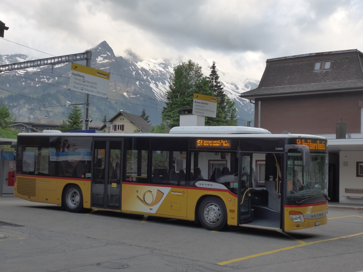 (161'694) - Flck, Brienz - Nr. 6/BE 26'631 - Setra am 31. Mai 2015 auf dem Brnigpass