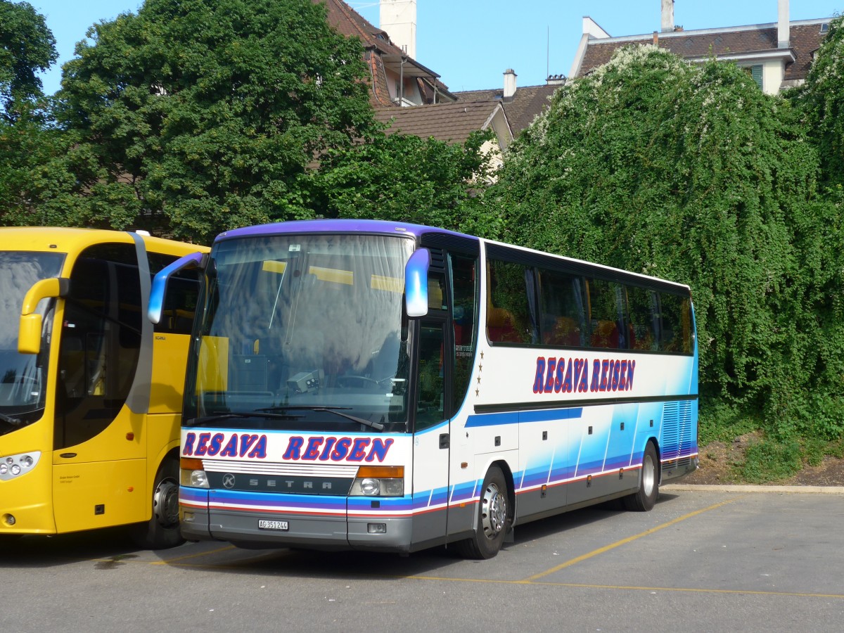 (161'749) - Resava, Neuenhof - AG 351'244 - Setra am 6. Juni 2015 in Zrich, Sihlquai