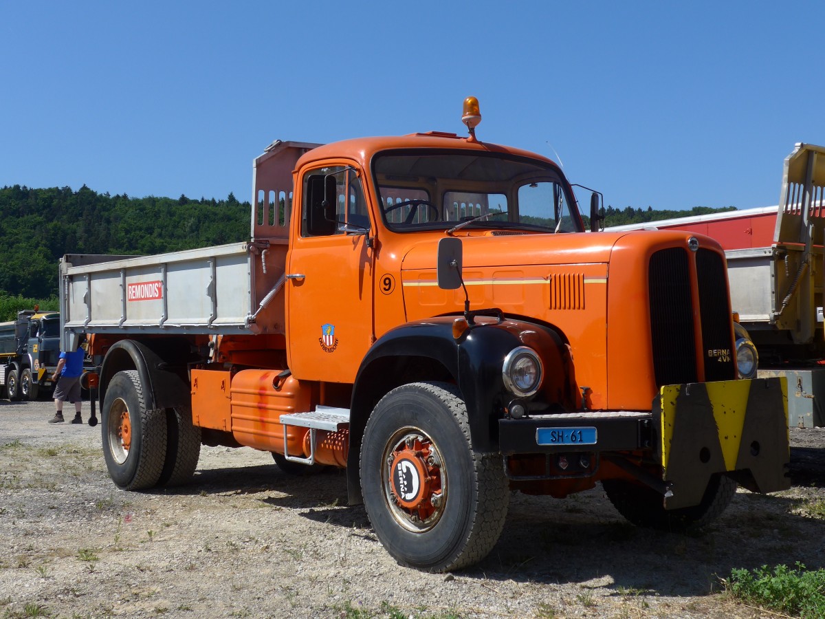 (161'767) - Dbendorf - Nr. 9/SH 61 - Berna am 6. Juni 2015 in Thayngen, Saurertreffen