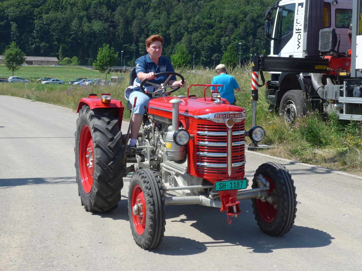 (161'805) - Hrlimann - SH 1187 - am 6. Juni 2015 in Thayngen, Saurertreffen