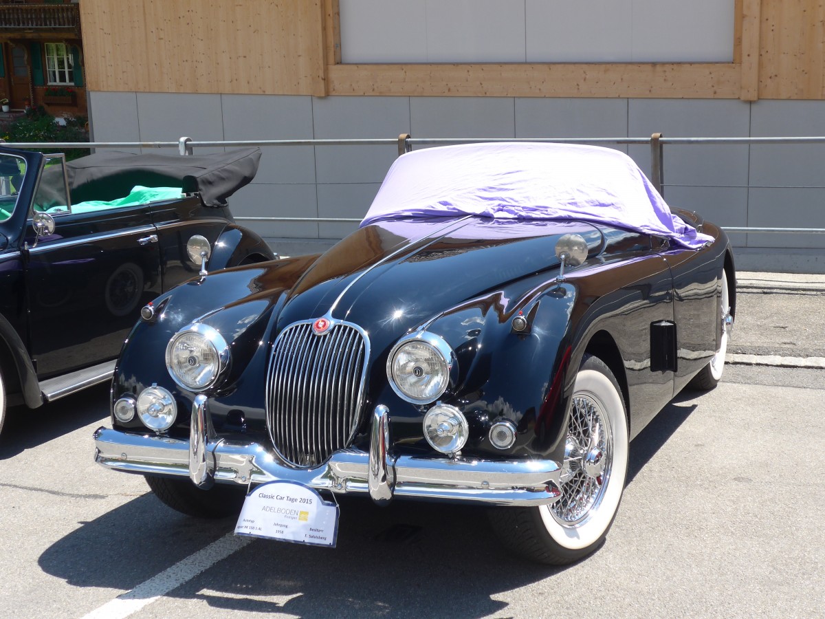 (161'967) - Jaguar - BE 2034 - am 7. Juni 2015 in Frutigen, Marktplatz