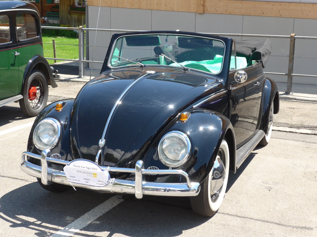 (161'968) - VW-Kfer - BE 244'484 - am 7. Juni 2015 in Frutigen, Marktplatz