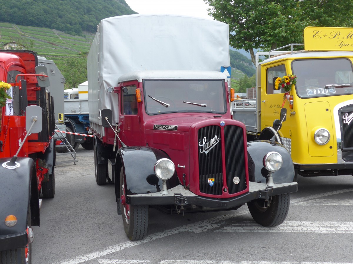 (162'241) - Saurer am 20. Juni 2015 in Aigle, Saurertreffen