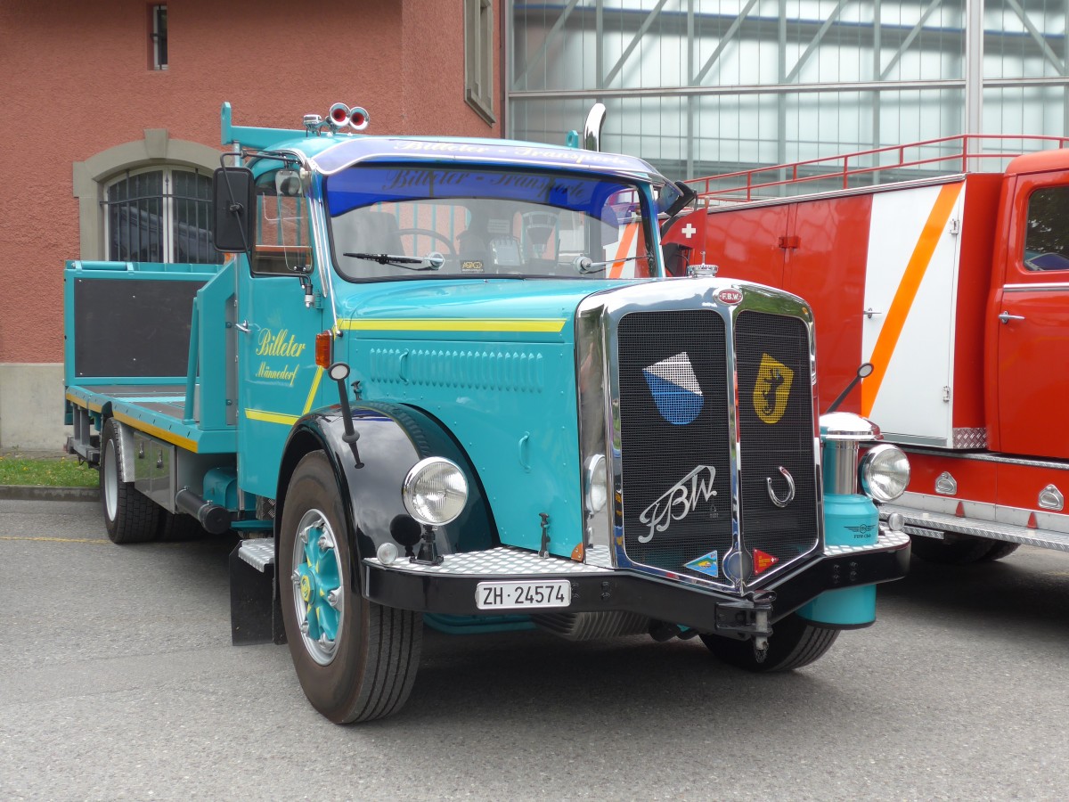 (162'274) - Billeter, Mnnedorf - ZH 24'574 - FBW am 20. Juni 2015 in Aigle, Saurertreffen