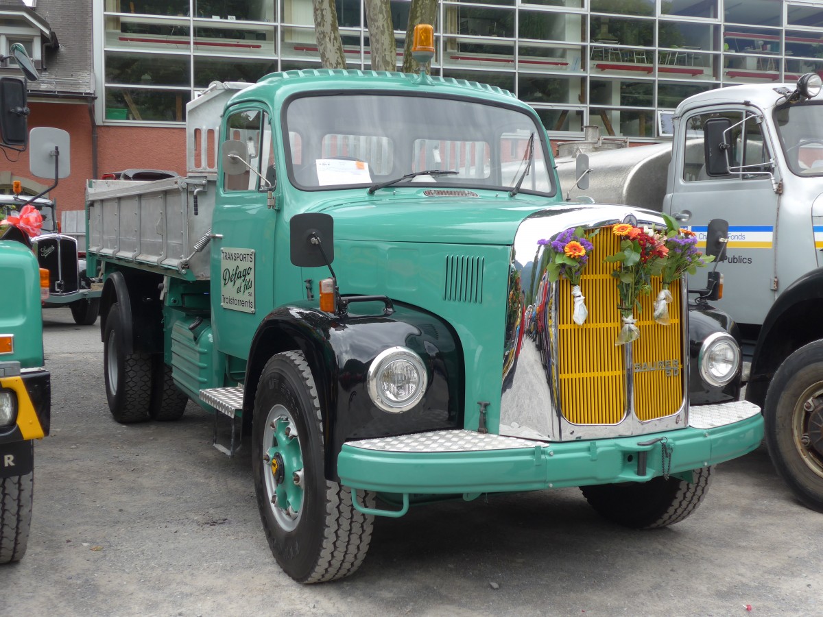 (162'300) - Dfago, Troistorrents - Saurer am 20. Juni 2015 in Aigle, Saurertreffen