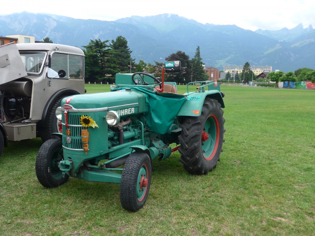 (162'319) - Bhrer - VD 2854 - am 20. Juni 2015 in Aigle, Saurertreffen