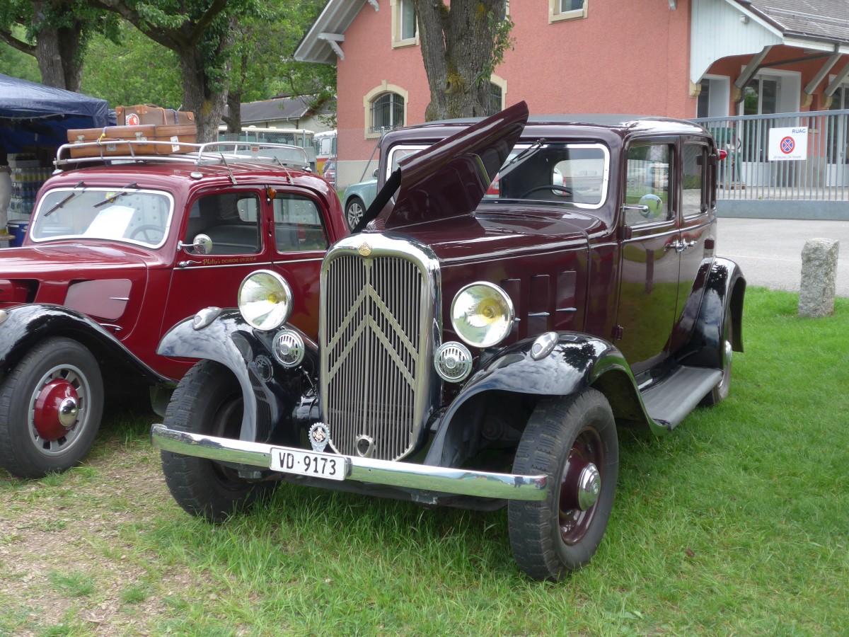 (162'336) - Citron - VD 9173 - am 20. Juni 2015 in Aigle, Saurertreffen