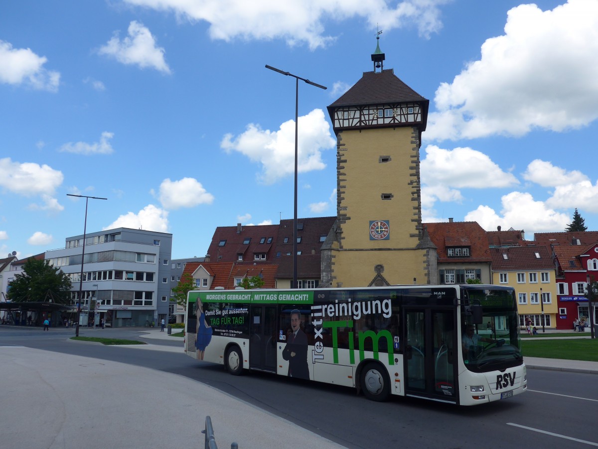 (162'513) - Steinmaier-Aberle, Pliezhausen - RT-AE 170 - MAN am 24. Juni 2015 in Reutlingen, Stadtmitte