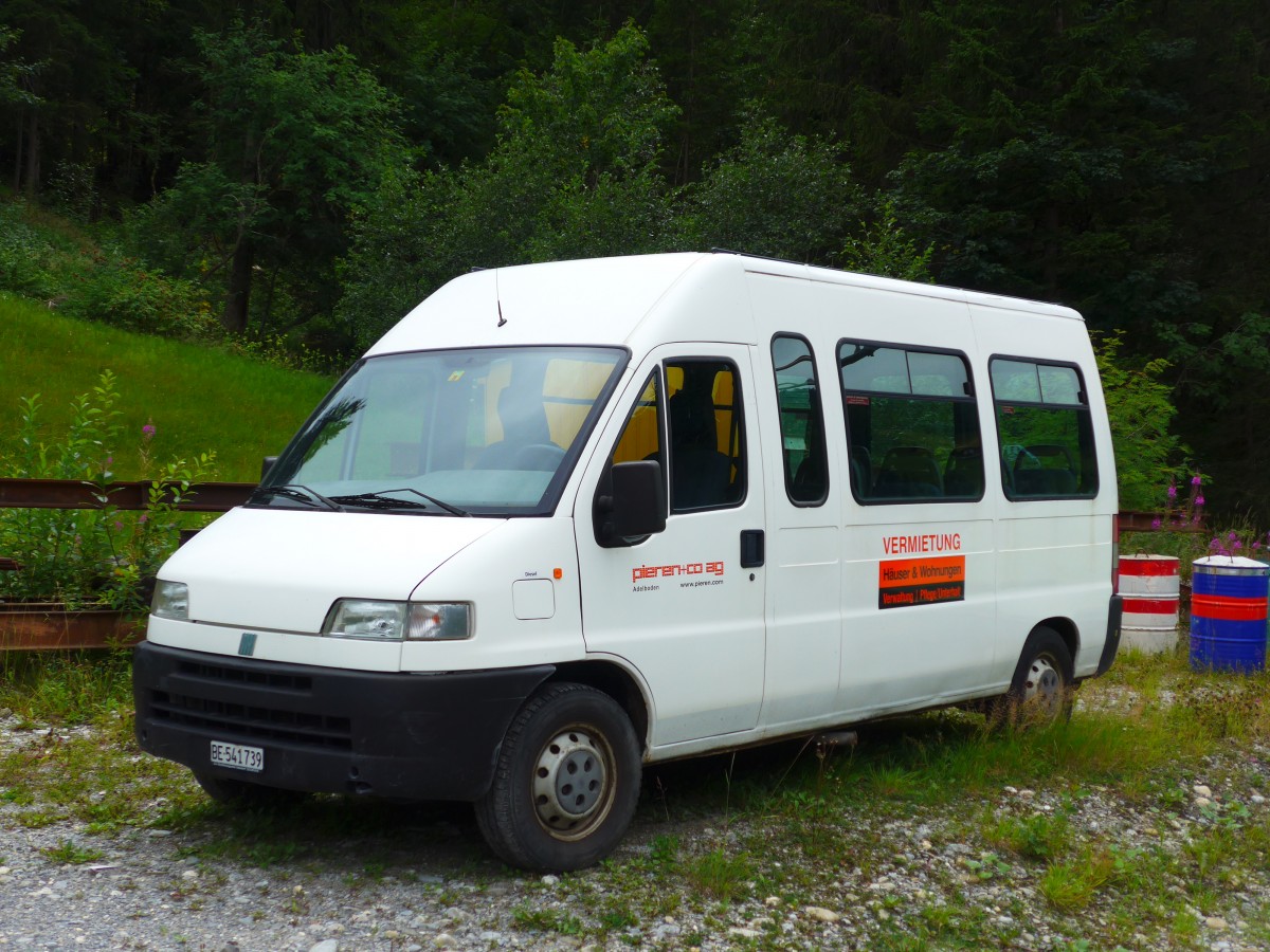 (163'165) - Pieren, Adelboden - BE 541'739 - Fiat am 26. Juli 2015 in Adelboden, Margeli